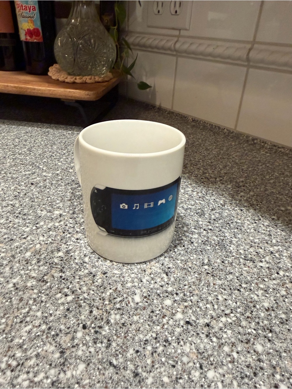 RARE PROMO Sony PlayStation Logo PSP Retail Promotional Mug Cup
